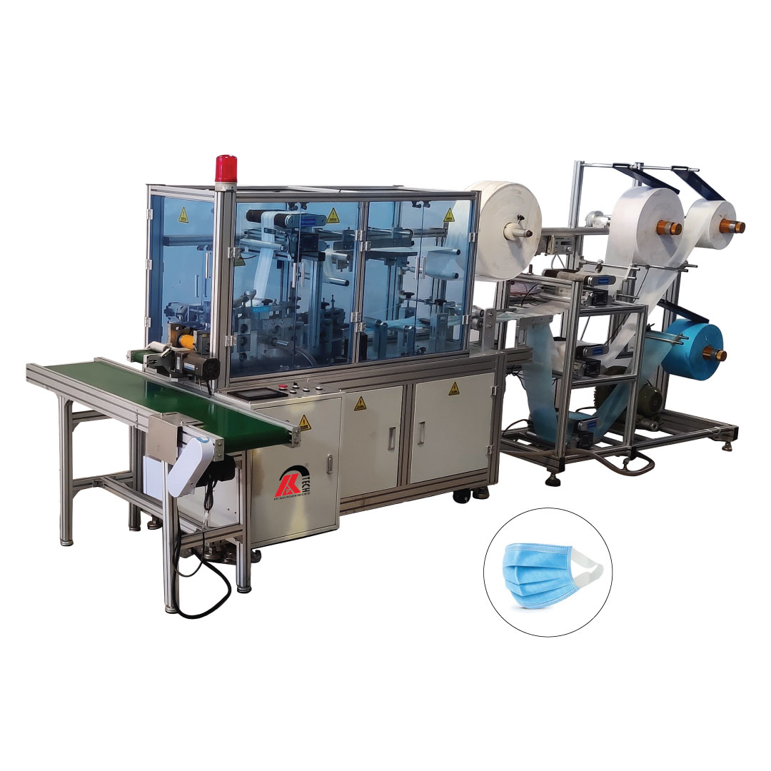 KP-1000&9 FULLY AUTOMATIC SOFT LOOP ELASTIC MASK MAKING MACHINE